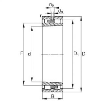 FAG Cylindrical roller Bearings - NNU4928-S-K-M-SP
