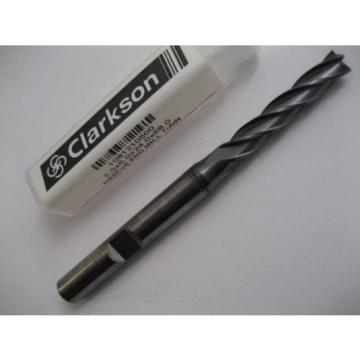 5mm HSSCo8 4 FLT L/S TiALN COATED END MILL EUROPA TOOL / CLARKSON 1081210500 #6