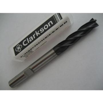 6mm HSSCo8 4 FLT L/S TiALN COATED END MILL EUROPA TOOL / CLARKSON 1081210600 #46