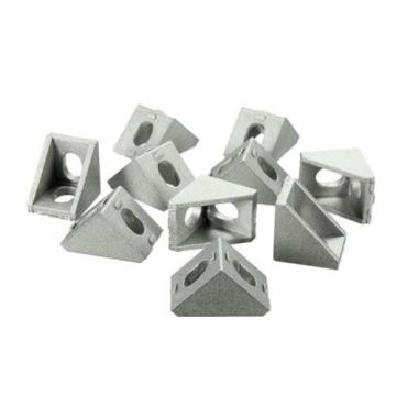 10pcs 20x20mm Aluminium Corner Joint Right Angle Bracket Furniture Fittings