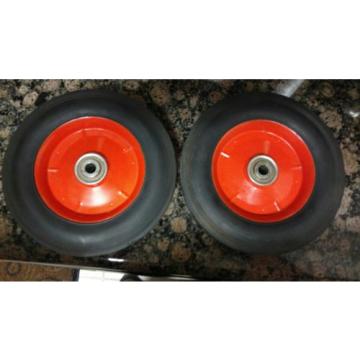 Lawn Boy 8&#034; set. Steel Ball Bearing Wheel Commercial with Grease Fittings