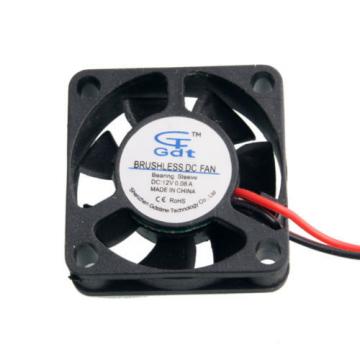 Fan Cooling DC 12V 0.08A 30*30*10mm 2P Fit RC Model Bearing Sleeve Brushless DC