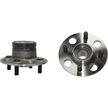 Pair: 2 New REAR 2007-13 Fit 2010-13 Insight ABS Wheel Hub and Bearing Assembly