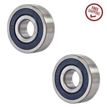 2 Sealed Ball Bearings 17 mm ID x 47 mm OD Load Bearing will fit 5/8&#034; ID Axles