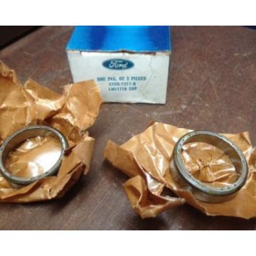 CODD-1217-B C0DD-1217-B FORD FRONT HUB OUTER BEARING CUPS(MAY FIT 1960-65 FALCON