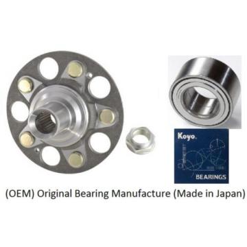 Rear Wheel Hub &amp; (OEM) (KOYO) Bearing Kit fit HONDA CR-V (LX) 2002-2004