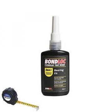 Bondloc B641 Bearing Fit Retaining Compound 50ml + Tape Measure
