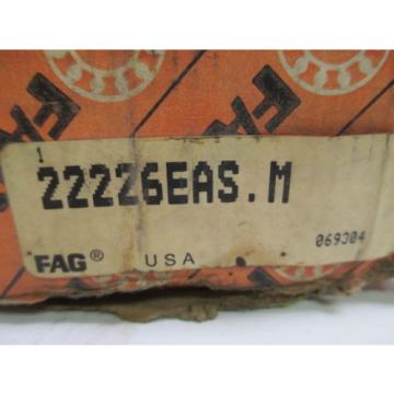 FAG 22226EAS-M SPHERICAL ROLLER BEARING MANUFACTURING CONSTRUCTION NEW