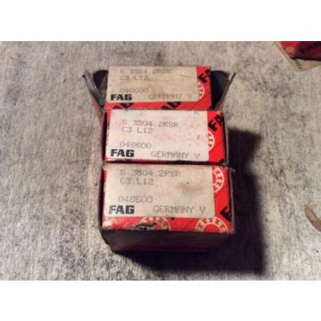 3-FAG-bearing ,#3504.2RSR ,FREE SHPPING to lower 48, NEW OTHER!