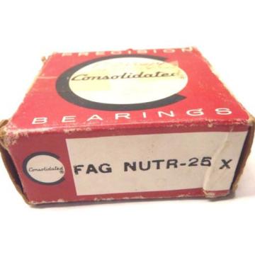 New Consolidated Precision Bearings FAG NUTR-25 X Bearing FAG NUTR-25 DZ