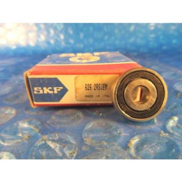 SKF 626 2RSJEM Deep Groove Ball Bearing 6mm ID x 19mm OD x 6mm W (FAG,NTN,NSK)