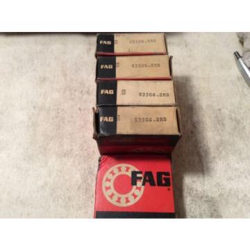 2- FAG /Bearings #S3506.2RS,30 day warranty, free shipping lower 48!