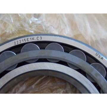 FAG Spherical Roller Bearing 22215E1K.C3  75 x 130 x 31 mm NEW