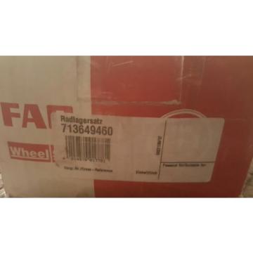 FAG Wheel  BEARING kit  713649460 bnib