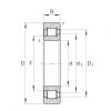 FAG Cylindrical roller Bearings - SL192308-XL #1 small image