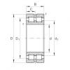 FAG Cylindrical roller Bearings - SL014836 #1 small image