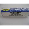 4.8mm HSCo8 FC3 3 FLT SLOT DRILL / END MILL EUROPA TOOL CLARKSON 1281020480 #E7