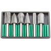 HSS Rotary Cutter Set 6tlg End Mill Set Milling burrs Shaft 6 mm Pin router #1 small image