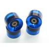 4pcs 60mm 78a Blue Roll Wheels fit for Longboard Skateboard + bearing set #3 small image