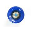 4pcs 60mm 78a Blue Roll Wheels fit for Longboard Skateboard + bearing set #5 small image