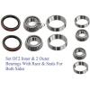 Front Wheel Bearing &amp; Race &amp; Seal Kit fit 1968-1973 NISSAN 510 (2WD 4WD) #3 small image