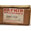 Fafnir RAK 1-5/8&#034; 1-U Pillow Block Ball Bearing Grease Fitting Set Collar 2 Bolt