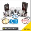 Fit 01-05 Mazda Miata MX-5 1.8 BP Pistons Set with Rings Main Rod Bearings