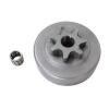 .325&#034;-7 Clutch Drum Sprocket + Clutch Cover Bearing fit for Stihl