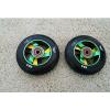 RAT poison push Scooter wheels &amp; Bearings rrp£44 fit madd gear / jd bug etc