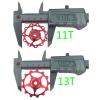 11T Pulley Bearing Bicycle Jockey Wheel Derailleur Fit For SHIMANO SRAM Red 2pcs #3 small image