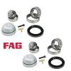 2 FAG L&amp;R Front Wheel Bearing Long Kits w/Grease Cap for Mercedes 280SE 77-80