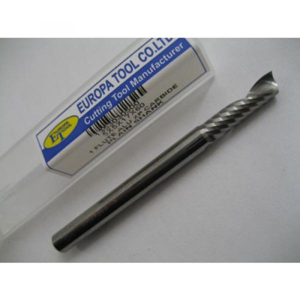 5mm SOLID CARBIDE SINGLE FLUTE ROUTER MILLING TOOL EUROPA TOOL 1353030500 #88 #1 image