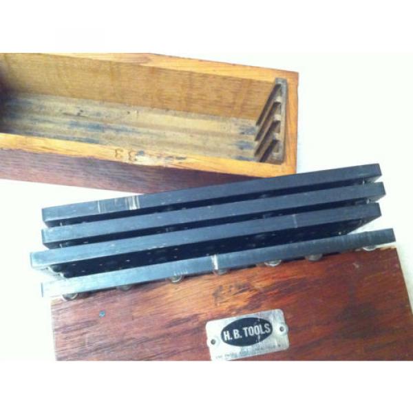 4 Ball Bearing Parallel Bars/ Plates H B Tool Mill Machinist #4 image