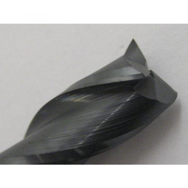 1/4&#034; (6.35mm) SOLID CARBIDE 3 FLT TiALN COATED END MILL MERLIN 314-00416 #43 #2 image