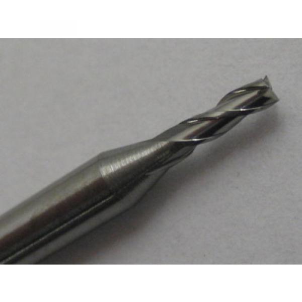 1.5mm SOLID CARBIDE 3 FLT SLOT DRILL / END MILL EUROPA TOOL 3043030150 #23 #2 image