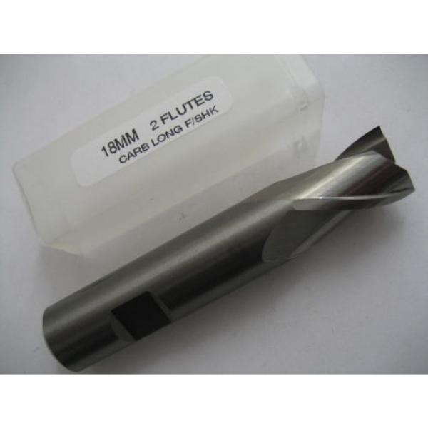 18mm SOLID CARBIDE 2 FLT SLOT DRILL MILL EUROPA TOOL 1021031800 NEW &amp; BOXED #B13 #1 image