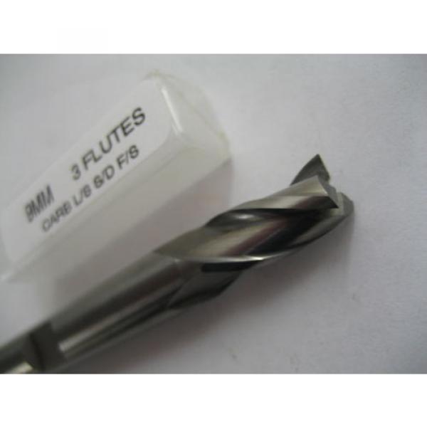 9mm SOLID CARBIDE 3 FLT BOTTOM CUT SLOT DRILL / END MILL EUROPA 1051030900 #E12 #2 image