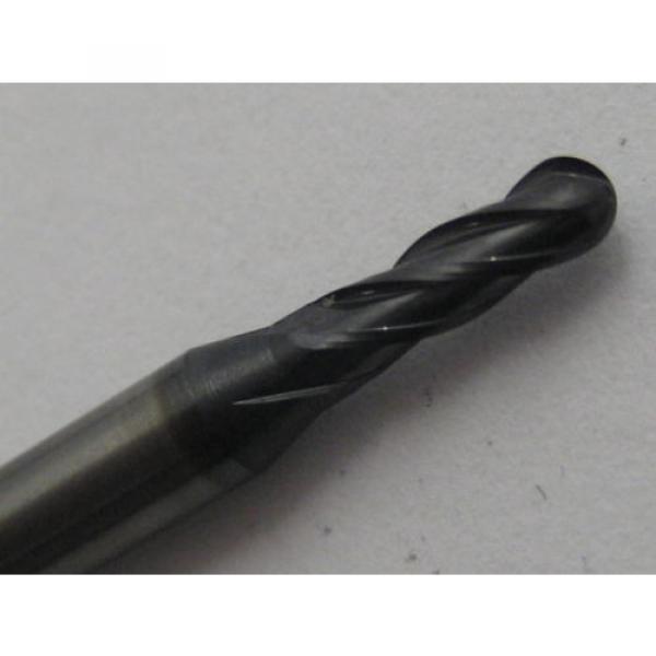 2mm SOLID CARBIDE BALL NOSED TiALN COATED 4 FLT END MILL EUROPA 3153230200 #77 #2 image