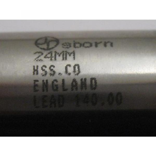 24mm HSSCo8 2 FLT SLOT DRILL MILL TOOL OSBORN EUROPA tool 82J20945 #P135 #4 image