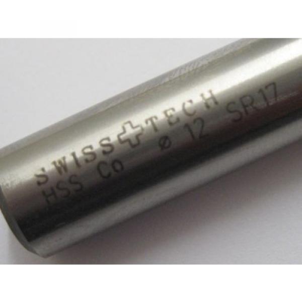 12mm HSSCo8 4 FLT RIPPER RIPPA END MILL 3mm RAD MODIFIED SWISS TECH SR17 #59 #3 image
