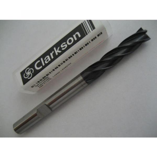 6mm HSSCo8 4 FLT L/S TiALN COATED END MILL EUROPA TOOL / CLARKSON 1081210600 #46 #1 image