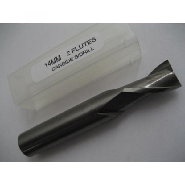 14mm SOLID CARBIDE 2 FLT SLOT DRILL MILL EUROPA TOOL 1011031400 NEW &amp; BOXED #104 #1 image