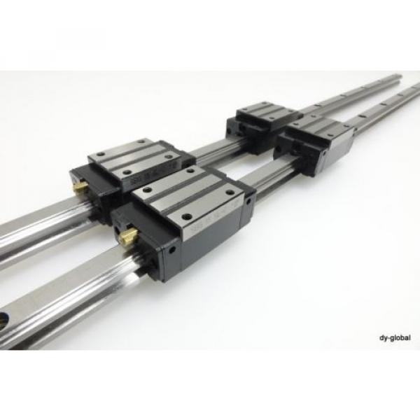 SBC SBG15SL+820L Used LM Guide Linear Bearing CNC Lathe Mill Router 2Rails 4Blo #3 image