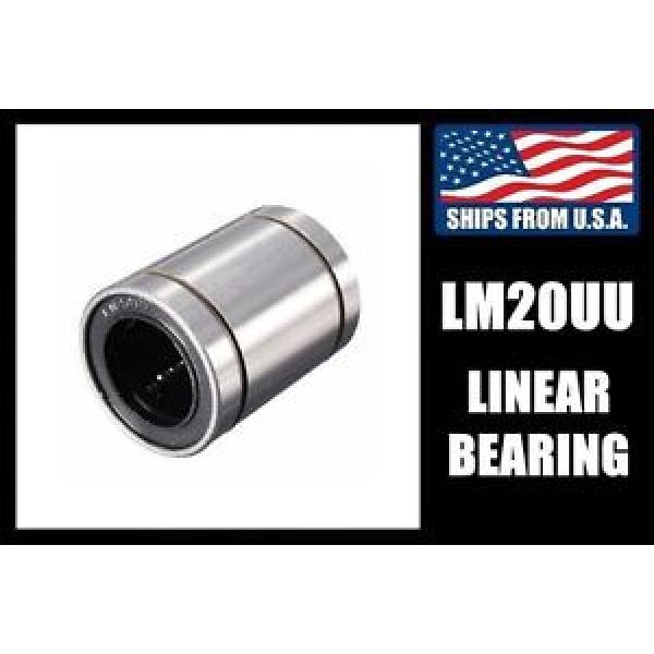 LM20UU Linear Bearing for 20mm Shafts, CNC Router/Milling Machine #1 image
