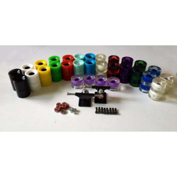 Combo 3” Trucks+60mm Wheels Abec 9 Bearing Fit For Penny Style Retro Sktateboard #1 image