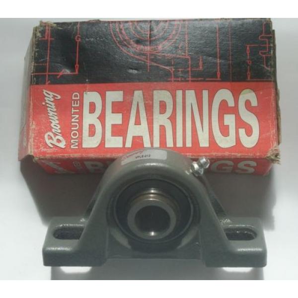 Browning VPLE-212 Ball Bearing 3/4&#034; ID, Grease Fitting #1 image