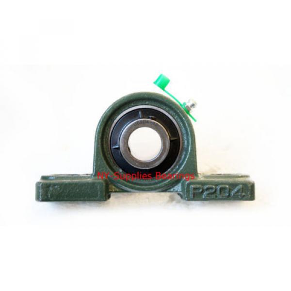 High Quality 3/4&#034; UCP204-12 Pillow Block Bearing with Greese Fitting (Qty 4) #3 image