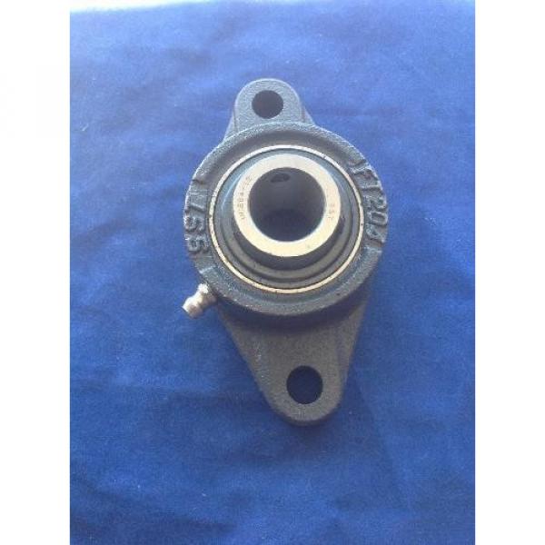 SST FT204 2 Bolt Flange Bearing UC204-12 with Grease Fitting NSNP #1 image
