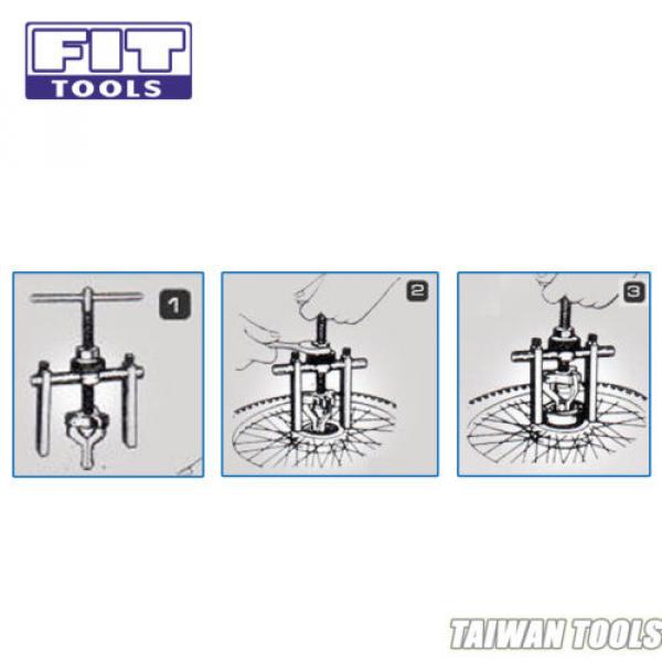 FIT TOOLS 3 Jaws Bearing Puller Professional Quality Capacity Range: 12mm~38mm #5 image