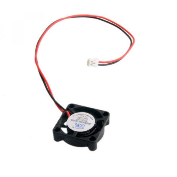 Fan Cooling DC 12V 0.08A 25*25*7mm 2P Fit RC Model Bearing Sleeve Brushless DC #2 image